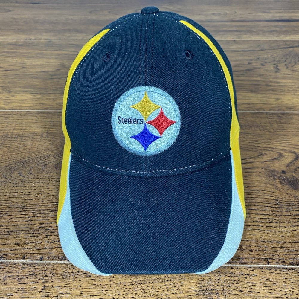 Starter Pittsburgh Steelers Hat NFL Vintage Black Yellow Adjustable Cap